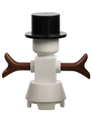 Snowman with 2 x 2 Truncated Cone as Legs