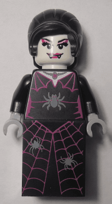 LEGO Spider Lady (hol171) City Minifigure