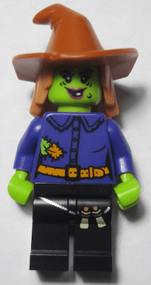 LEGO Wacky Witch (hol173) City Minifigure