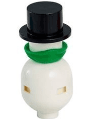 LEGO Snowman (hol202) City Minifigure