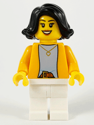 LEGO Woman (hol227) City Minifigure