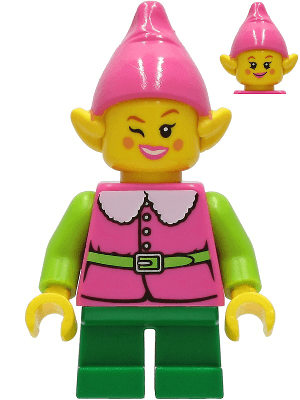 LEGO Pink Elf (hol235) Promotional Minifigure