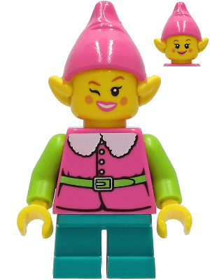 LEGO Pink Elf (hol235a) Promotional Minifigure