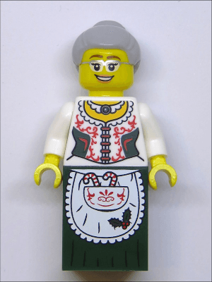 LEGO Mrs. Claus (hol241) Promotional Minifigure