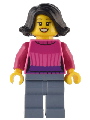 LEGO Holiday Shopper (hol287) City Minifigure