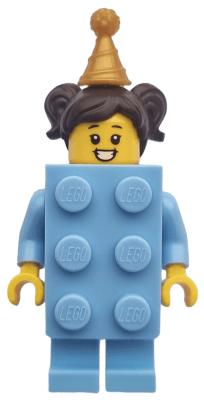 LEGO Birthday Brick Suit Girl (hol298) Promotional Minifigure