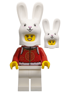 LEGO Year of the Rabbit Girl (hol310) City Minifigure
