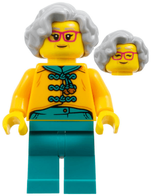 LEGO Flower Seller (hol341) City Minifigure