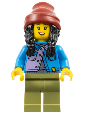 LEGO Woman (hol347) City Minifigure