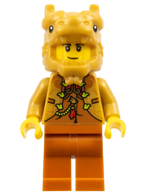 LEGO Year of the Dragon Costume Guy (hol348) City Minifigure