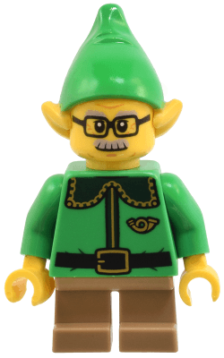 LEGO Elf (hol367) City Minifigure