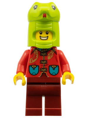 LEGO Year of the Snake Costume Guy (hol370) City Minifigure