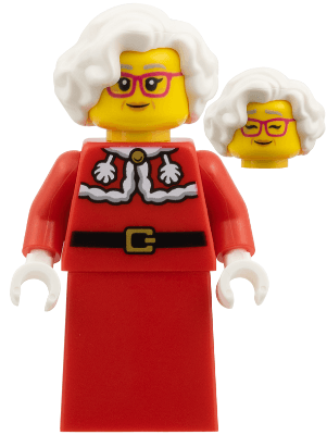 LEGO Mrs. Claus (hol376) City Minifigure