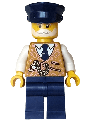 LEGO Holiday Express Train Conductor (hol380) City Minifigure