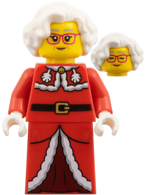 LEGO Mrs. Claus (hol384) City Minifigure