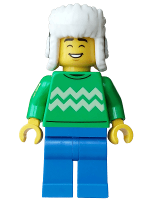 LEGO Customer Hot Chocolate Stand (hol395) City Minifigure