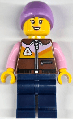 LEGO Ice Skater (hol402) City Minifigure