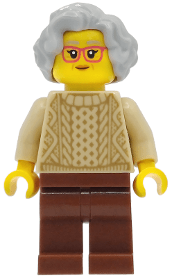 LEGO Grandmother (hol410) City Minifigure