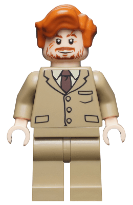 Professor Remus Lupin - Dark Tan Suit