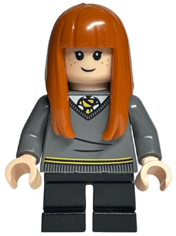 Susan Bones - Hufflepuff Sweater, Black Short Legs, Flexible Rubber Hair