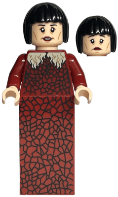 Madame Olympe Maxime - Dark Red Dress
