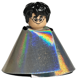 Harry Potter - Gryffindor Robe Open, Sweater, Shirt and Tie, Black Short Legs, Invisibility Cloak