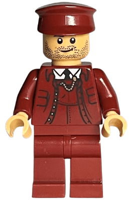 LEGO Train Conductor (hp377) Harry Potter Minifigure