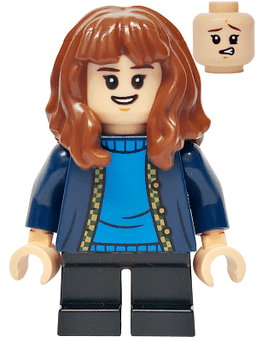 Hermione Granger - Dark Blue Cardigan, Black Short Legs