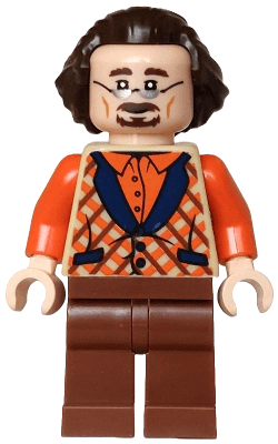 Florean Fortescue - Reddish Brown Legs, Silver Glasses