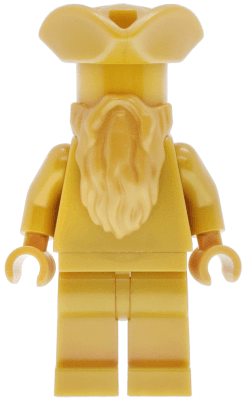 Statue - The Ministry of Magic, Pirate Hat, Gold Beard (Monochrome)