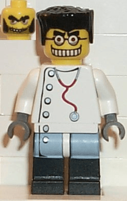 LEGO Mad Scientist (hrf004) minifigure