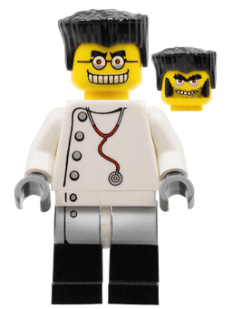 LEGO Mad Scientist (Reissue) (hrf004new) minifigure