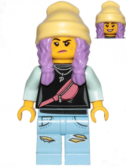 Parker L. Jackson - Black Top with Beanie (Smile / Grumpy)