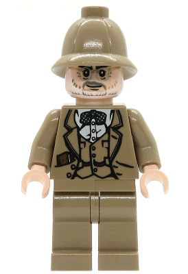 LEGO Professor Henry Jones Sr. (iaj030) LEGO Minifigure