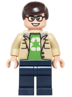 LEGO Leonard Hofstadter (idea014) minifigure