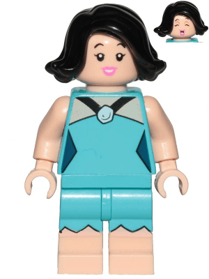 LEGO Betty Rubble (idea047) Twilight Minifigure