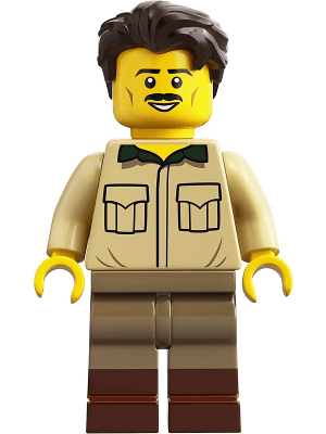 LEGO Paleontologist (idea063) Twilight Minifigure