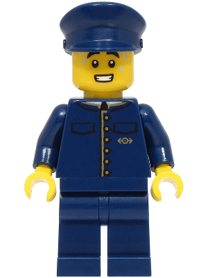 LEGO Orient Express Conductor (idea175) Twilight Minifigure