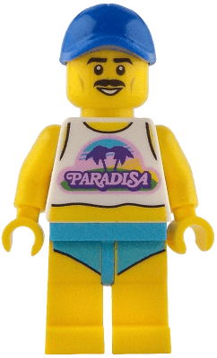 LEGO Paradisa Beach Bro (idea235) Twilight Minifigure