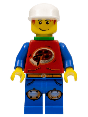 LEGO Xtreme Stunts Pepper Roni with Neck Bracket (ixs003a) LEGO Minifigure
