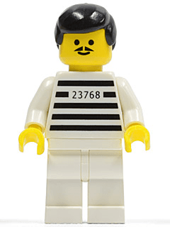 LEGO Police (jail002) Town / City Minifigure
