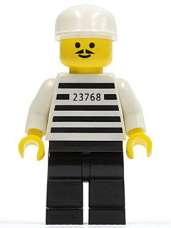 LEGO Police (jail003) minifigure