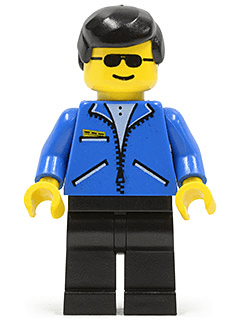 LEGO Jacket Blue (jbl004) minifigure