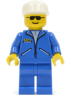 LEGO Jacket Blue (jbl005) minifigure