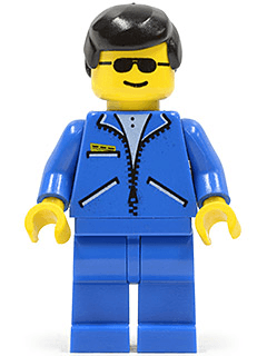 LEGO Jacket Blue (jbl007) minifigure