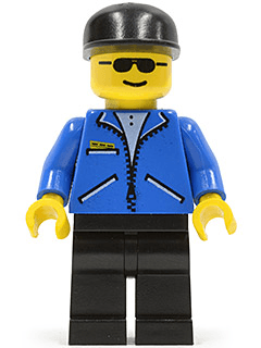 LEGO Jacket Blue (jbl008) minifigure
