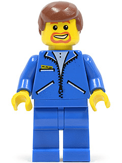 LEGO Jacket Blue (jbl010) minifigure