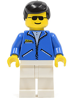 LEGO Jacket Blue (jbl012) minifigure