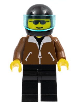 LEGO Jacket Brown (jbr002) Town / City Minifigure