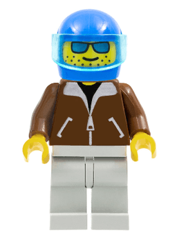 LEGO Jacket Brown (jbr003) minifigure